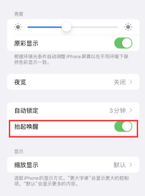 文登苹果授权维修站分享iPhone轻点无法唤醒怎么办