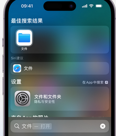 文登apple维修中心分享iPhone文件应用中存储和找到下载文件 