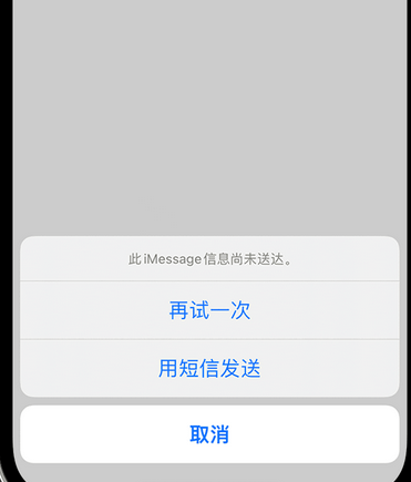 文登apple维修iPhone上无法正常发送iMessage信息