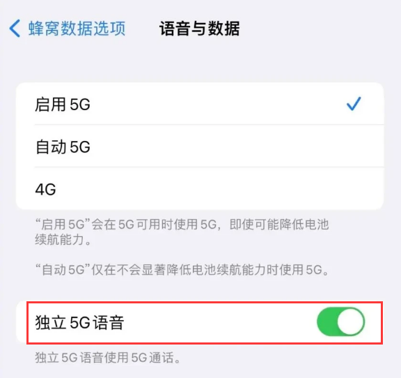 文登苹果14维修分享iPhone 14 Pro如何开启VoNR 