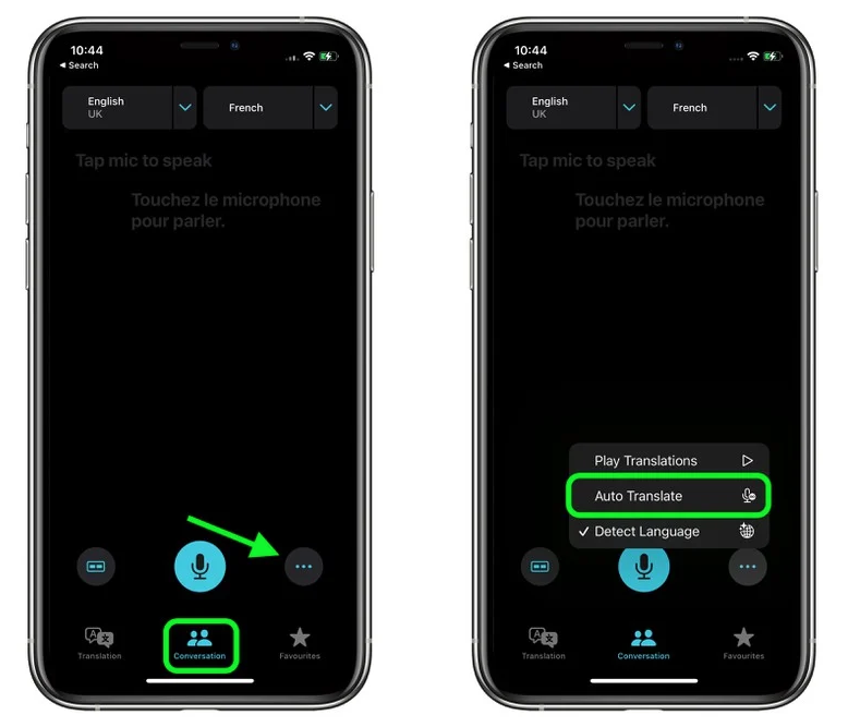 文登苹果手机维修分享iOS 15 “翻译” App 新改进 