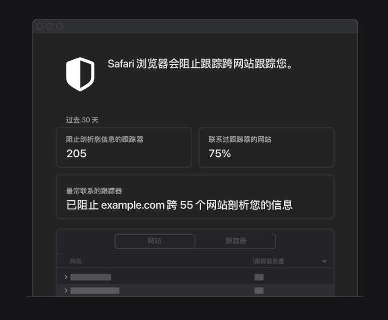 文登苹果手机维修分享如何在 Safari 浏览器中查看和打开隐私报告 