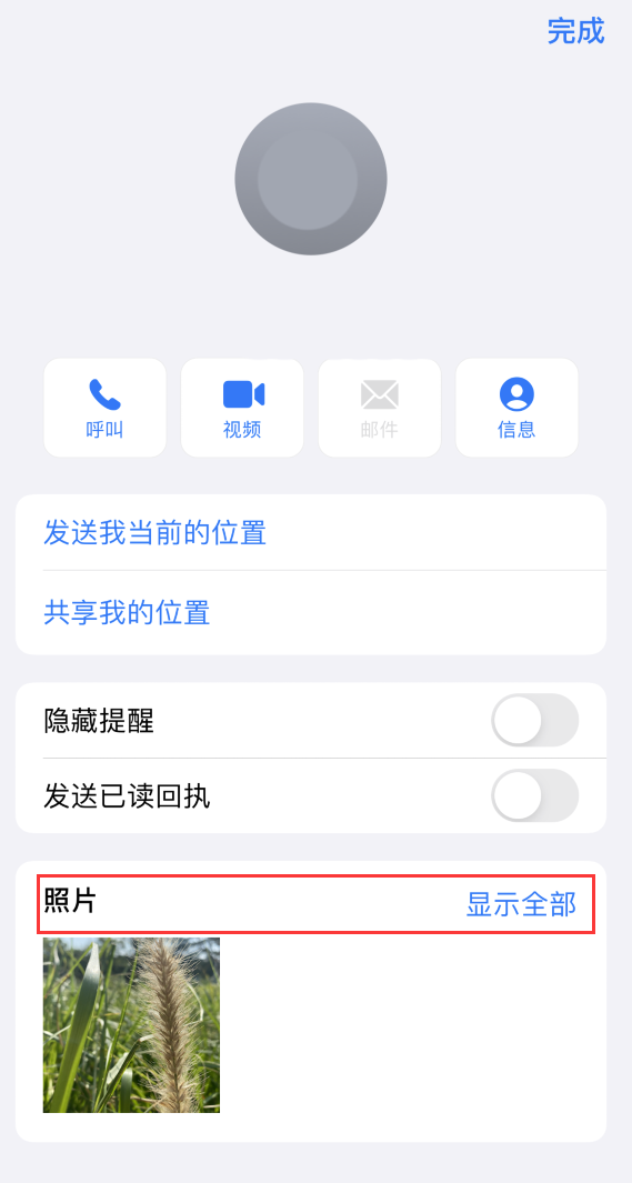 文登苹果手机维修分享如何快速查找 iMessage 信息中的图片等附件 